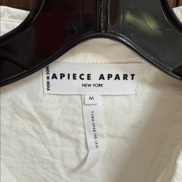 Apiece Apart White Cropped Jacket - Picture 4 of 7